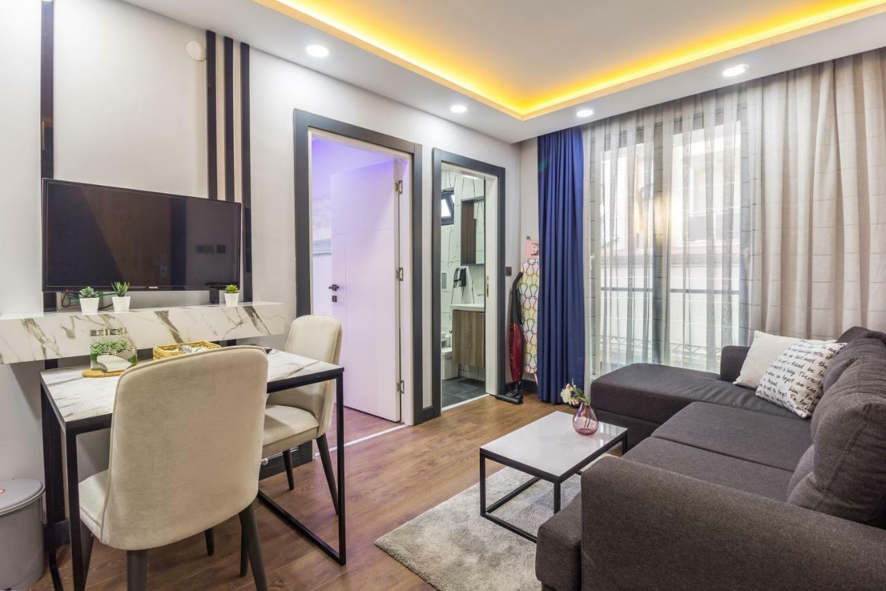 Aspendos Extra Aparthotel Antalya Exteriör bild