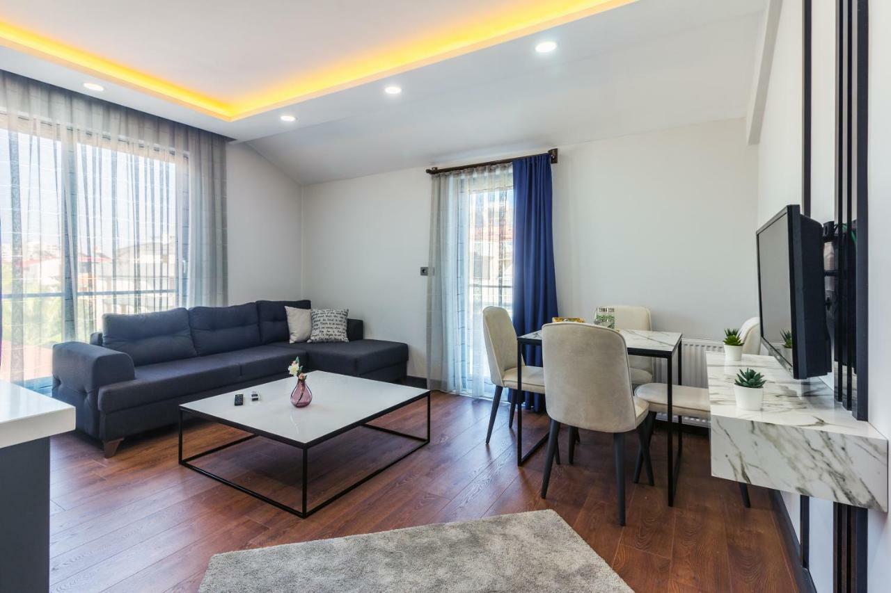 Aspendos Extra Aparthotel Antalya Exteriör bild