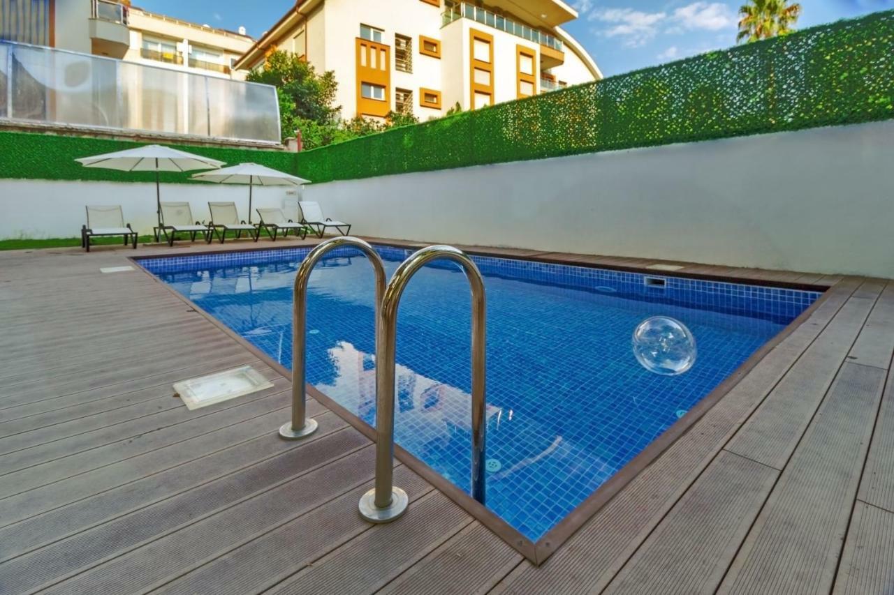 Aspendos Extra Aparthotel Antalya Exteriör bild