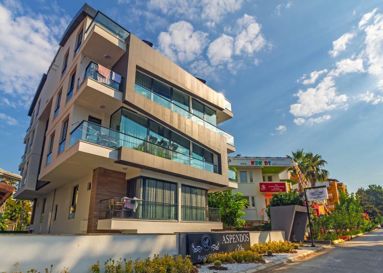Aspendos Extra Aparthotel Antalya Exteriör bild